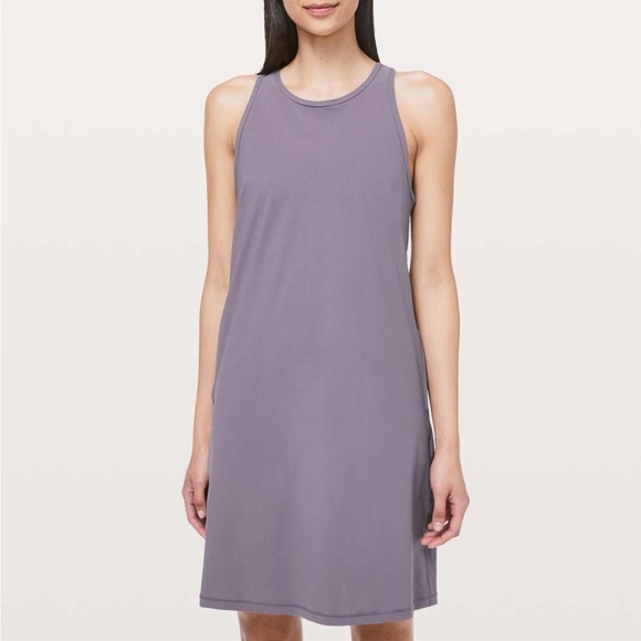 lululemon athletica Dresses & Skirts - lululemon athletica Sleeveless Midi Dress in Dusty Purple No tags